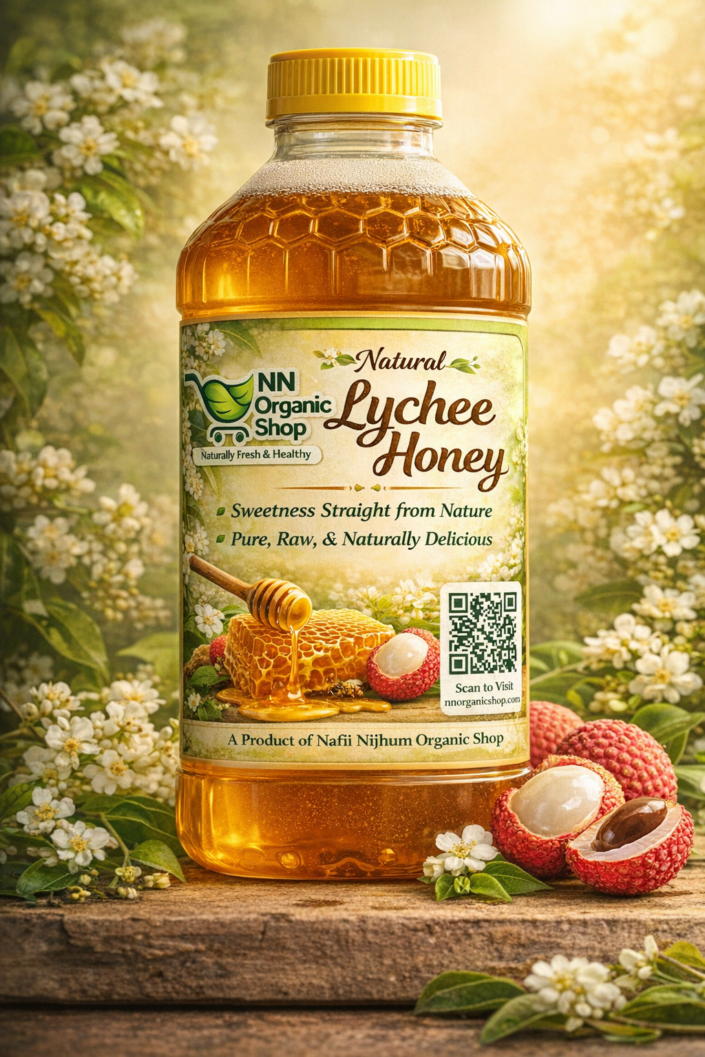 লিচু ফুলের মধু | Litchi Flower Honey